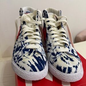 Nike Blazer Mid SE (GS) University Red/White/Blue Void – Size 7Y – New w/ Box